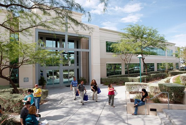 A general view of the Zappos.com headquarters July 22, 2009 in Henderson, Nevada. Amazon.com Inc..bmp