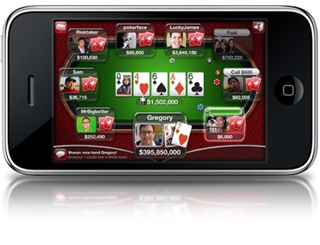 Play poker online from your iPhone. With Live Poker you can play in Zynga’s popular version of the poker game on Facebook and MySpace from your phone..bmp