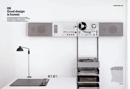 Dieter Rams Ten Commandments of Design