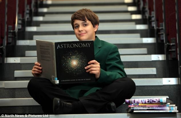 Alexander Forsythe, 13, who attends Bede Academy in Blyth, Northumberland, has worked with PhD students at Newcastle University to send high-tech sensors into space. 