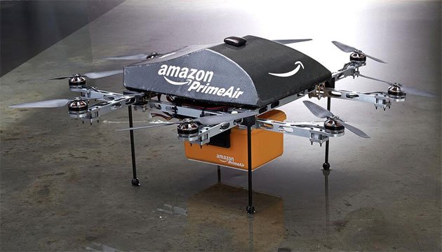 Amazon Prime Air 是部無人運貨直升機，目標半小時內將商品送達你家