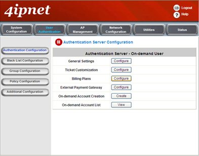 4ipnet Authentication Server - On-demand User02.bmp