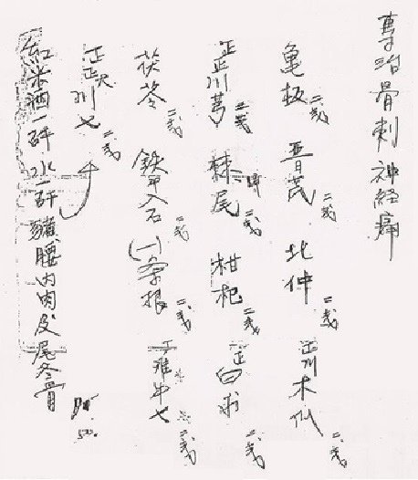 骨刺.神經痛良方