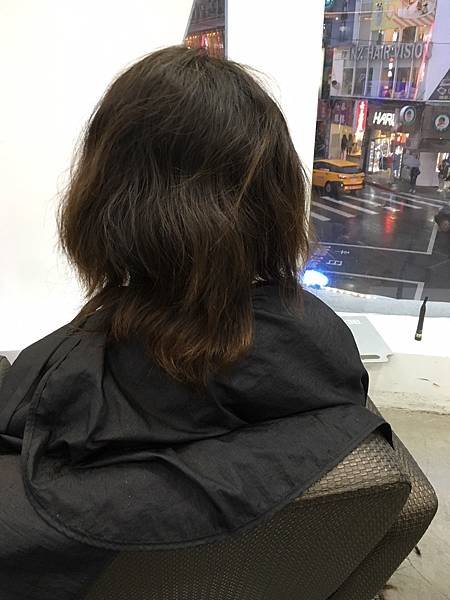 造型前