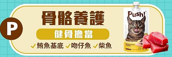 【貓咪主食肉泥】Push！噗滋包 | HAPPY 機能噗滋包