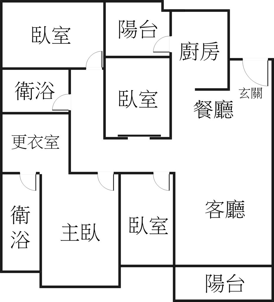 格局圖_天詩