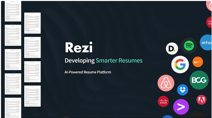 【Rezi.ai |最聰明的人工智慧簡歷產生器】履歷製作網站