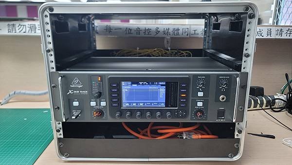 木柵靈糧堂 副堂音響改外出規劃 X32 Rack