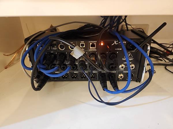 景美慈恩堂 副堂音響與攝影機安裝 直播設定, XR18安裝