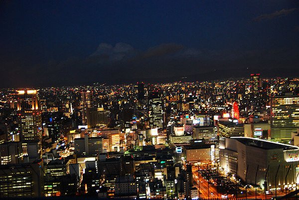 梅田空中庭園夜景