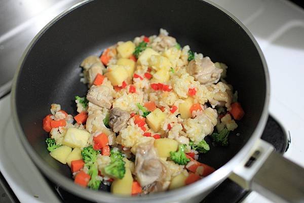 蘋果雞肉地瓜飯