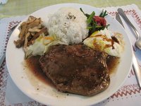 現煎沙朗牛排餐