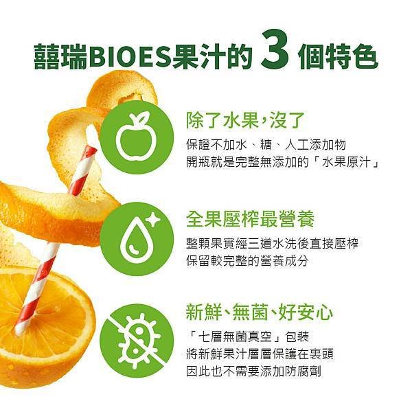 【囍瑞 BIOES】純天然 100% 蔓越莓汁綜合原汁