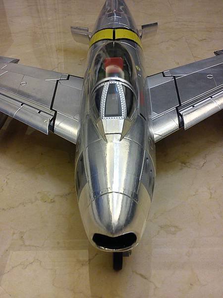 1/18 F-86 aluminum foiled