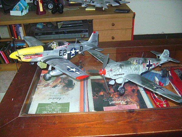 1/24 P-51D &amp; Me-109