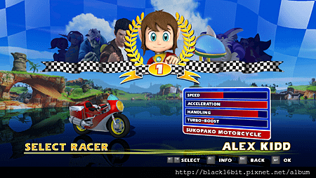 Alex Kidd in Sonic &amp; SEGA All-Stars Racing 01.png