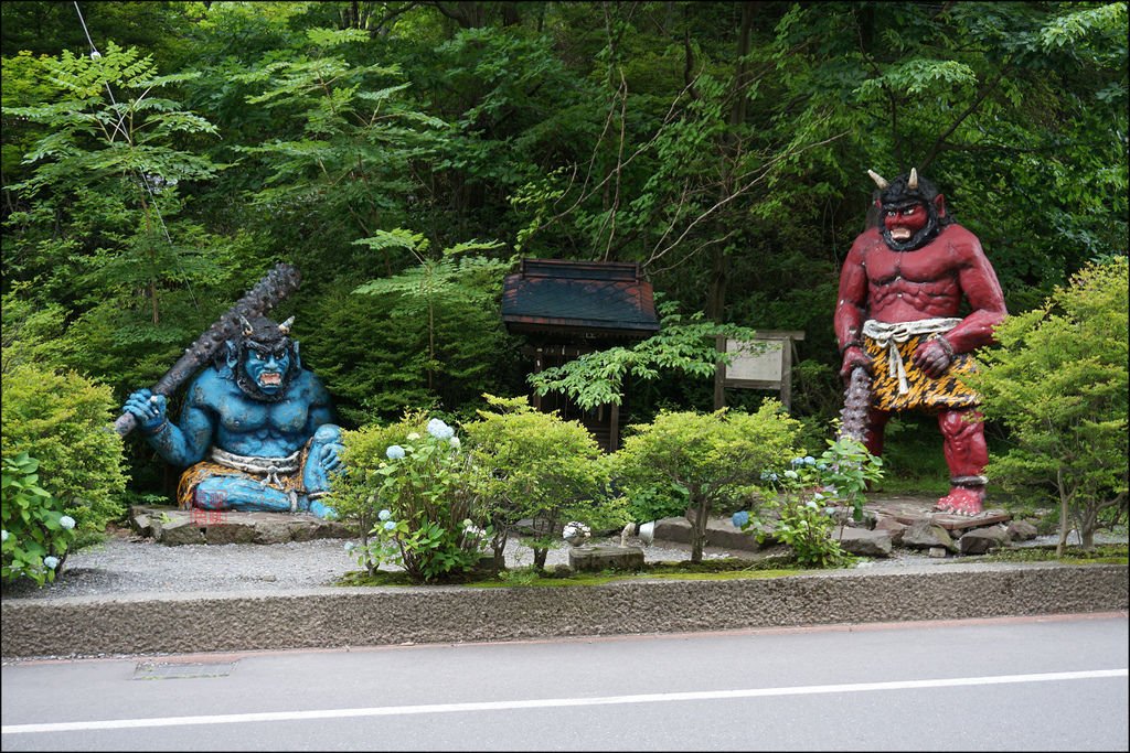 《遊》【北海道．登別】夏日祭典：地獄谷．鬼花火、鬼火之路，極