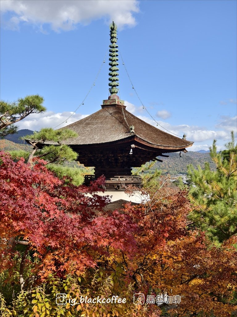 《遊》【京都．嵐山】紅葉名所．常寂光寺