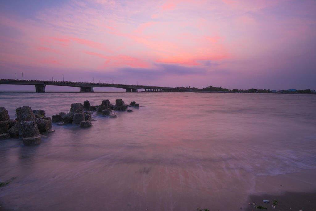 四草大橋夕陽15