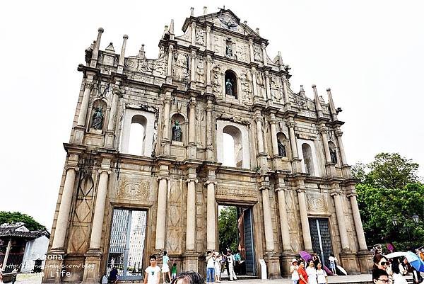 澳門三天兩夜遊 雄獅旅行社 欣傳媒 欣傳媒旅遊金計畫 大三巴 美獅美高梅 盛世酒店 玫瑰堂DSC06357.JPG