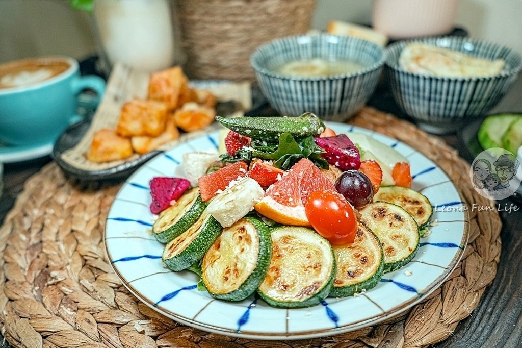 台中早午餐推薦！阿飛Brunch：巷弄裡的綠意森林，療癒系早