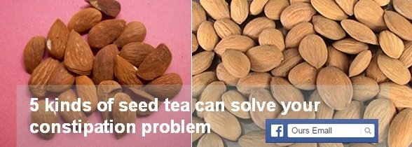 5 kinds of seed tea can solve your constipation problem