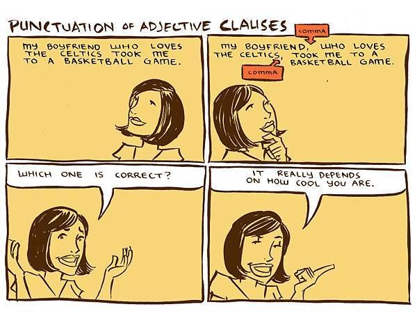 Punctuating Adjective Clauses 1