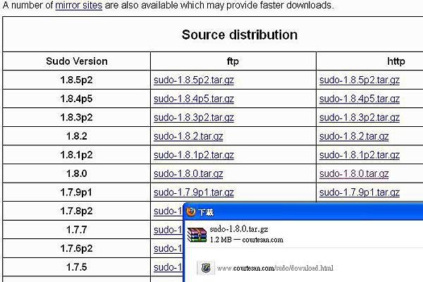 sudo download