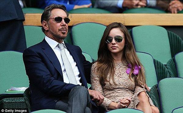 Fifth richest man in the world, Larry Ellison, was also there with Nikita Khan  .jpg