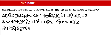 字型:pixelpoiiz