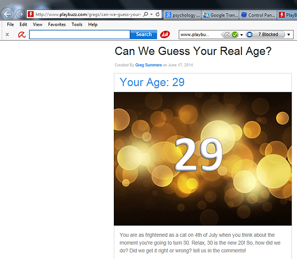 age