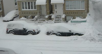 street  parking - snow