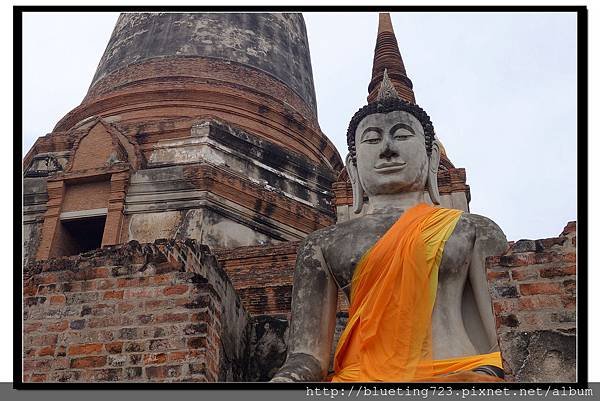 泰國大城府《Ayutthaya大城》崖差蒙空寺WAT YAI CHAI MONGKHOL 14.jpg