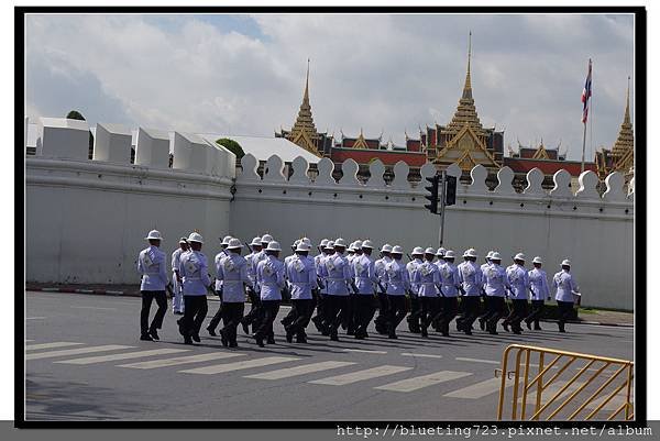 泰國曼谷《大皇宮》衛兵.jpg