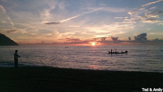 【花蓮哪好玩】崇德海岸看日出