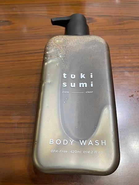 【體驗】toki sumi黑皂液--洗澡肥皂