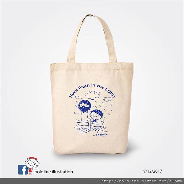 Boldline Product-Have Faith in the Lord(s)_Canvas Bag