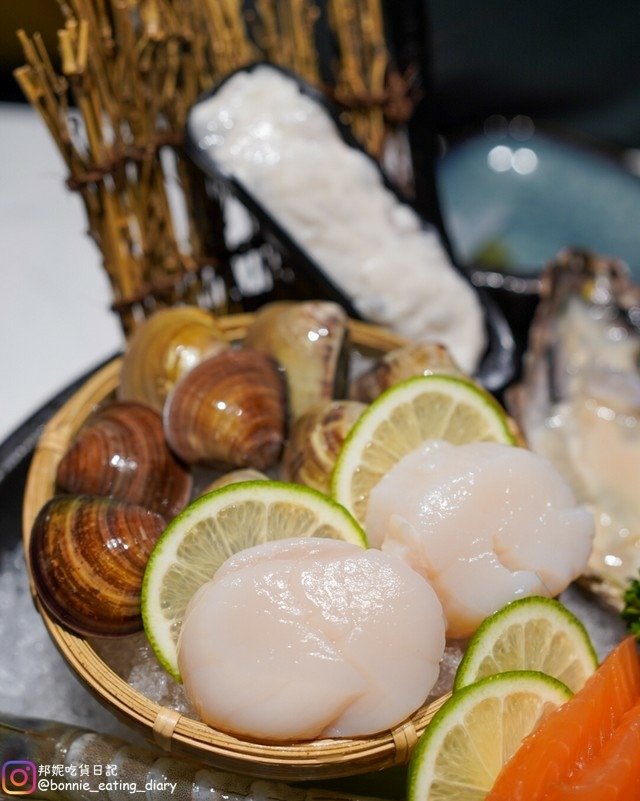 新竹國賓大飯店A shabu涮涮鍋生食級干貝