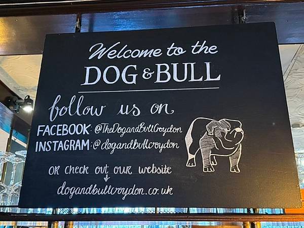 【英國百間酒吧巡禮】No.4 the Dog &amp; Bull