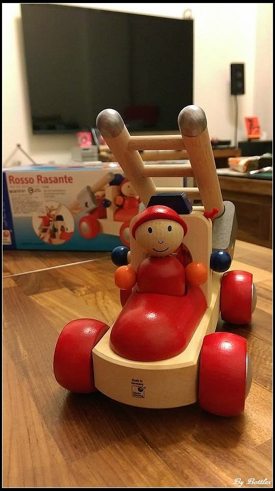 Selecta木製幼兒消防車