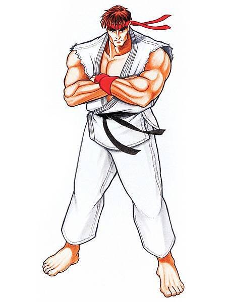 ryu-sf2-original-artwork