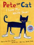 AFHA2433-PETE CAT I LOVE MY WHITE SHOES