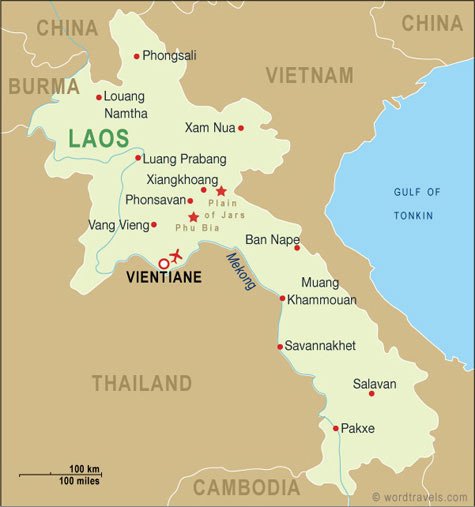 Laos_map