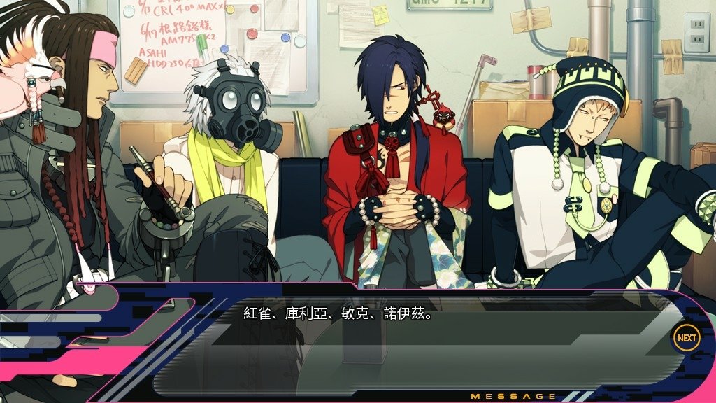 戲劇性謀殺《DRAMAtical Murder》遊玩心得