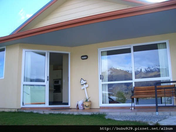 這是整趟旅行中，最喜歡的Motel, 位於Wanaka~