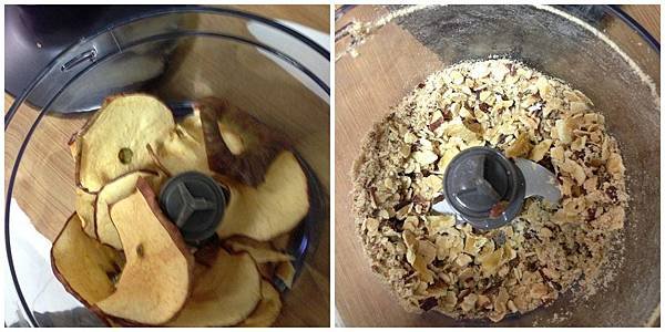 chopped dried apple