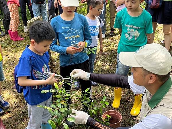 2024年4月20日 四分尾山社區品蝶閱林計畫課程--原生植