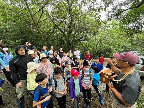 2024年6月8日 四分尾山社區品蝶閱林計畫課程--小物釣體