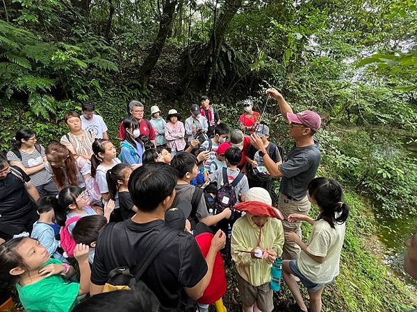 2024年6月8日 四分尾山社區品蝶閱林計畫課程--小物釣體