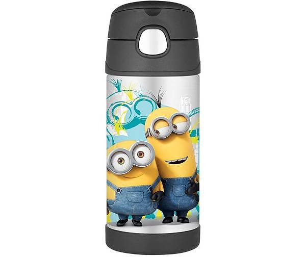 Thermos 12 Ounce Funtainer Bottle, Minions